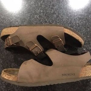 Birkenstocks, size 34